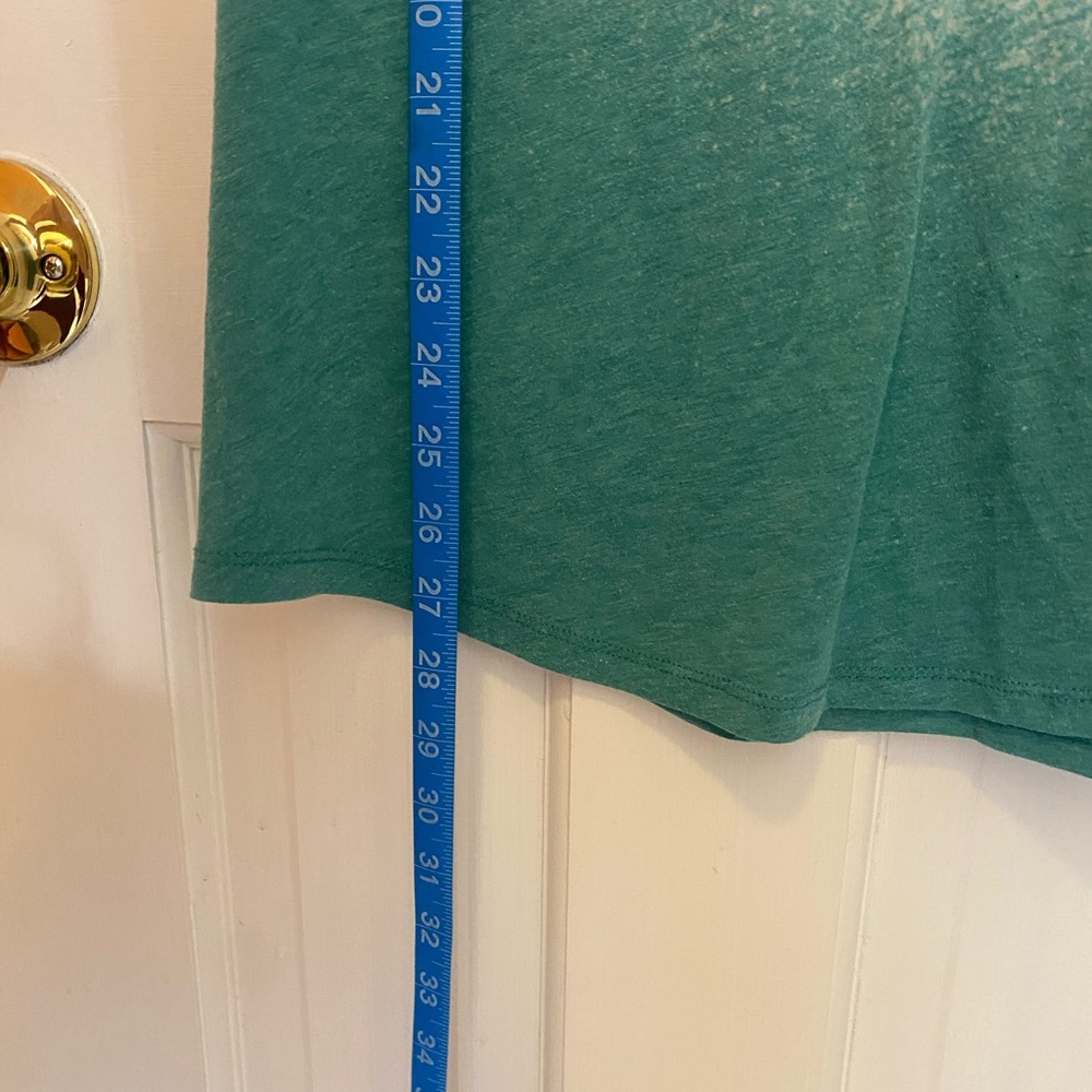 Victoria’s Secret Teal Burnout Tee - Picture 5 of 6